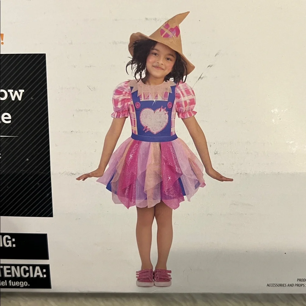 Scarecrow Sweetie Toddler Costume NEW! 3T-4T